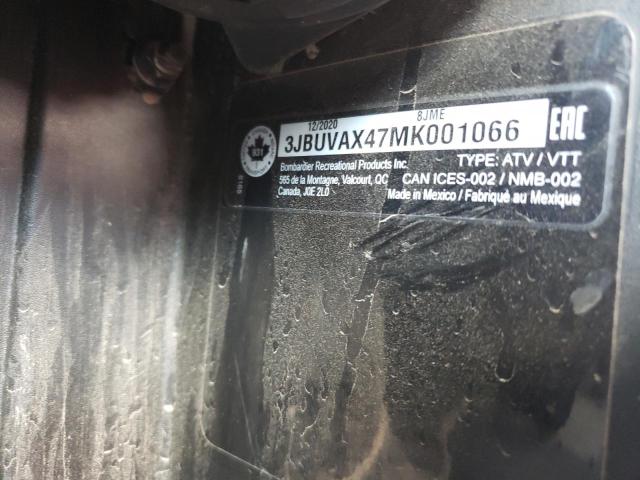 2021 CAN-AM DEFENDER L 3JBUVAX47MK001066
