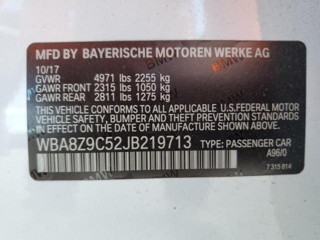 2018 BMW 330 XIGT - WBA8Z9C52JB219713