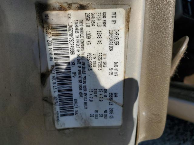 1995 Jeep Grand Cherokee Limited VIN: 1J4GZ78Y7SC749686 Lot: 46745244