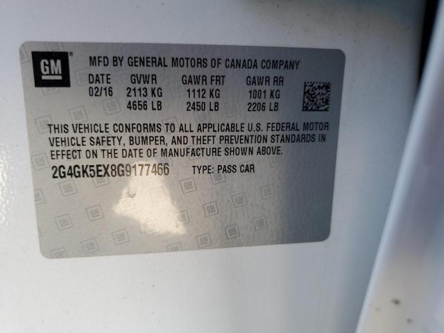 2G4GK5EX8G9177466 Buick Regal