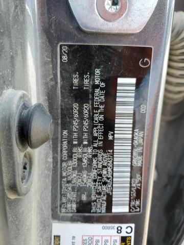 2021 TOYOTA 4RUNNER TR - JTEKU5JR6M5843714