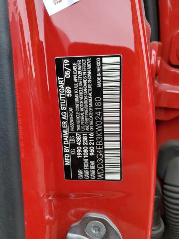 WDD3G4EB3KW024180 Mercedes-Benz A 220