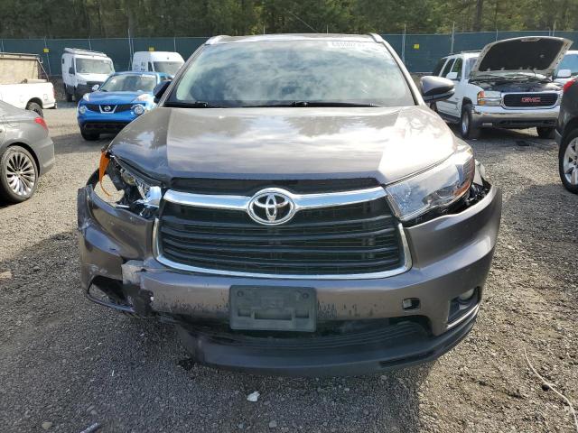 VIN 5TDJKRFHXES025606 2014 Toyota Highlander, Xle no.5