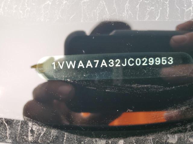 2018 VOLKSWAGEN PASSAT S - 1VWAA7A32JC029953