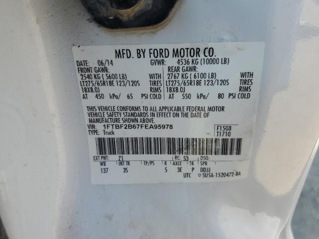 1FTBF2B67FEA95978 Ford F250 Super Duty