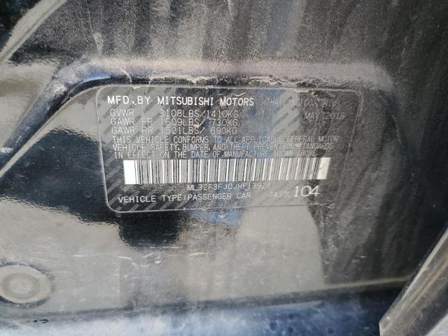 ML32F3FJ0JHF13928 Mitsubishi Mirage G4 Es