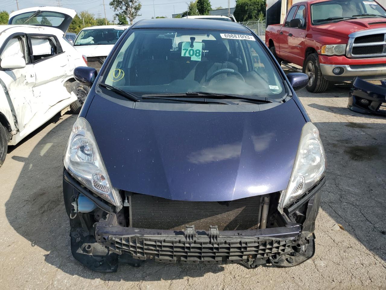 Lot #2473556283 2010 HONDA FIT SPORT