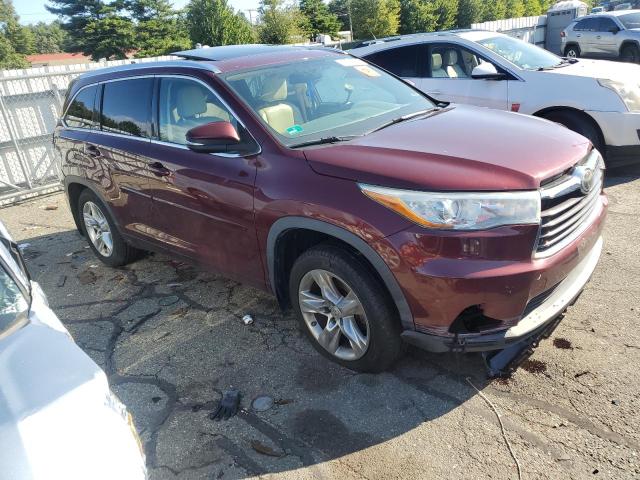 VIN 5TDDKRFH6ES027009 2014 Toyota Highlander, Limited no.4