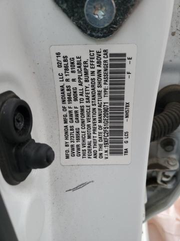 19XFC2F51GE209071 Honda Civic Lx