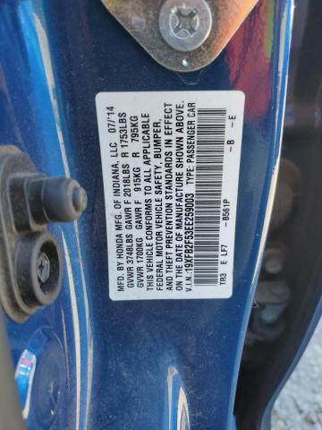 19XFB2F53EE259003 Honda Civic Lx