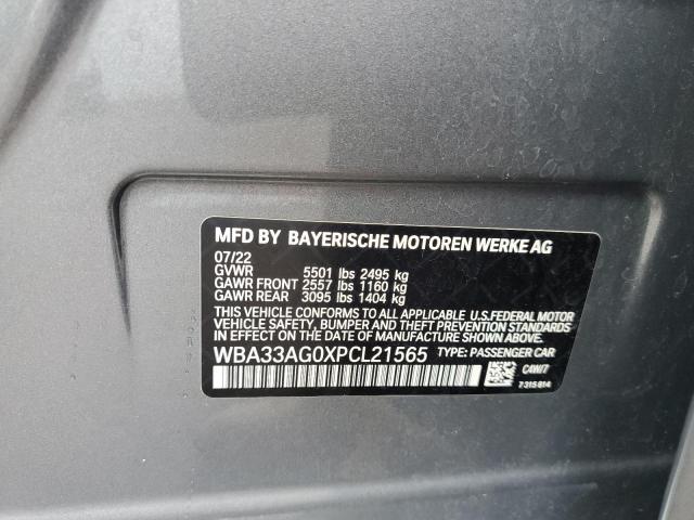 WBA33AG0XPCL21565 BMW 530XE