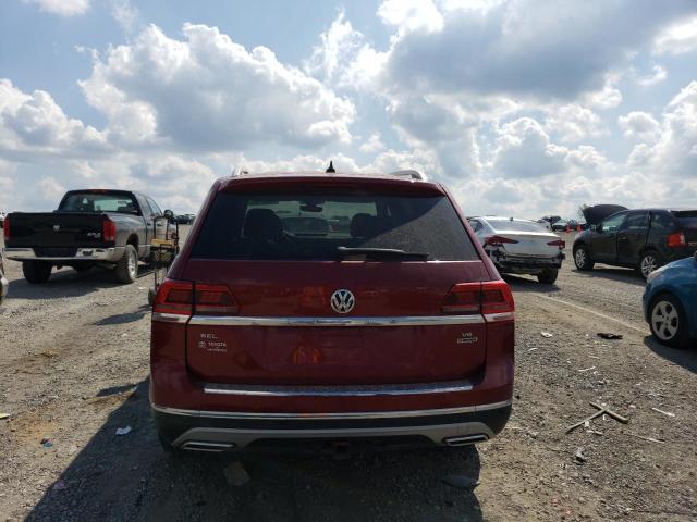  VOLKSWAGEN ATLAS 2019 Червоний