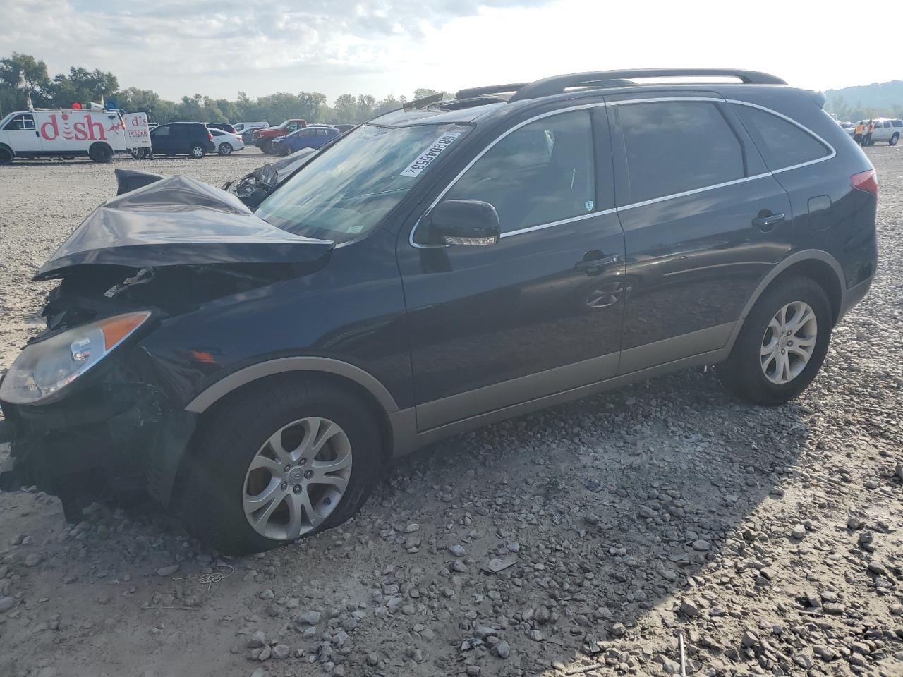 2012 Hyundai Veracruz Gls vin: KM8NU4CC1CU205522