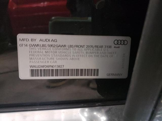 2015 AUDI A8 QUATTRO WAUJ2AFD6FN013827