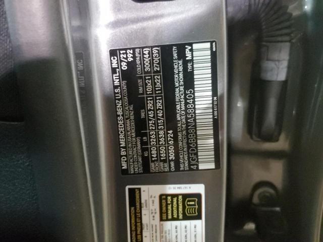 4JGFD6BB8NA588405 Mercedes-Benz Gle Coupe Amg 53 4matic