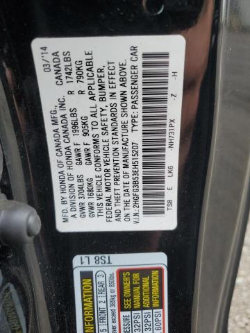 2HGFG3B53EH515207 Honda Civic Lx