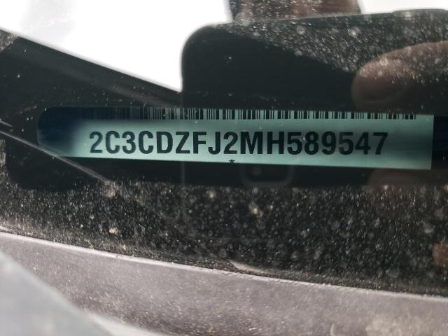 2C3CDZFJ2MH589547 Dodge Challenger R/t Scat Pack