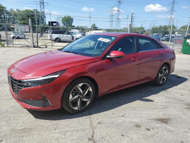 Lot #2441102183 2021 HYUNDAI ELANTRA SE salvage car