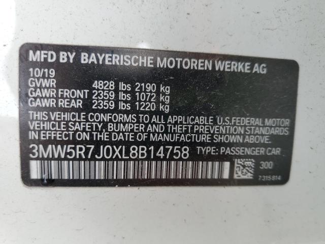 3MW5R7J0XL8B14758 BMW 3 Series 330XI 10