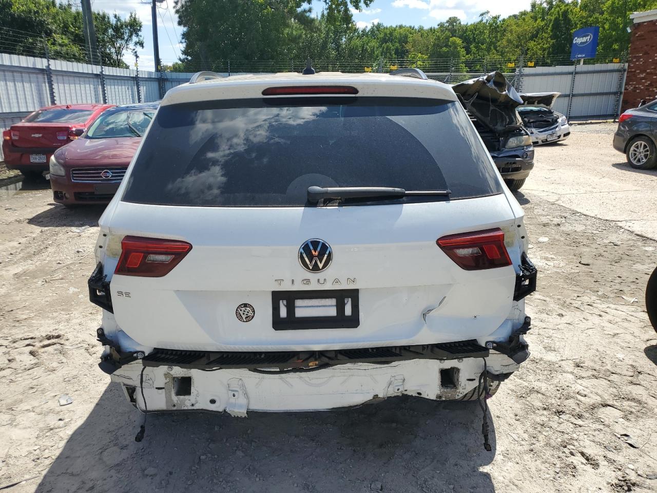 Lot #2862248487 2022 VOLKSWAGEN TIGUAN SE