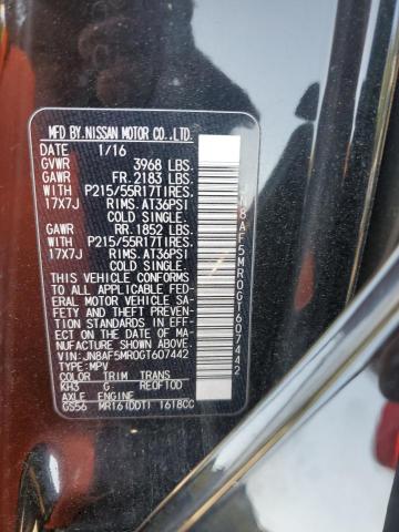 JN8AF5MR0GT607442 Nissan JUKE S