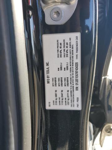 2019 Tesla Model 3 VIN: 5YJ3E1EA7KF434328 Lot: 68777473
