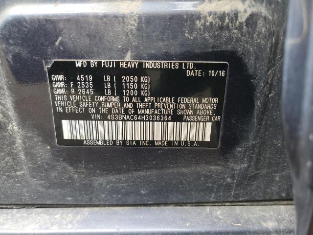 4S3BNAC64H3036364 Subaru Legacy 2.5i Premium