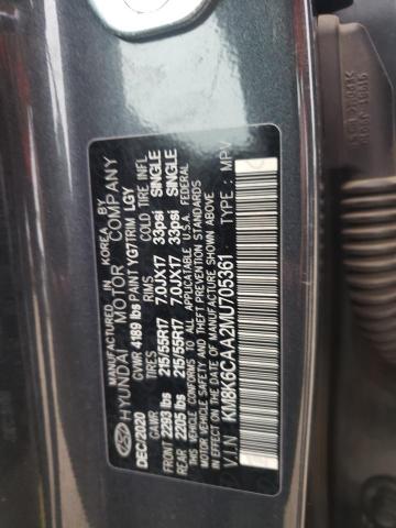 2021 HYUNDAI KONA SEL P - KM8K6CAA2MU705361