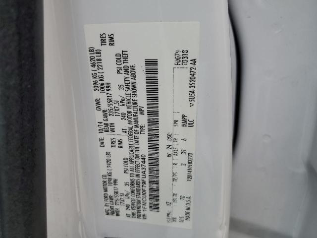 1FMCU0F79FUA37440 Ford ESCAPE S