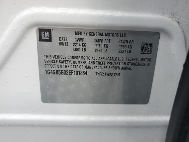 1G4GB5G32EF101854 Buick Lacrosse