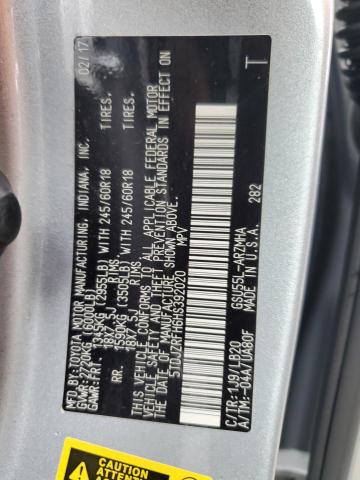5TDJZRFH6HS392020 Toyota Highlander Se