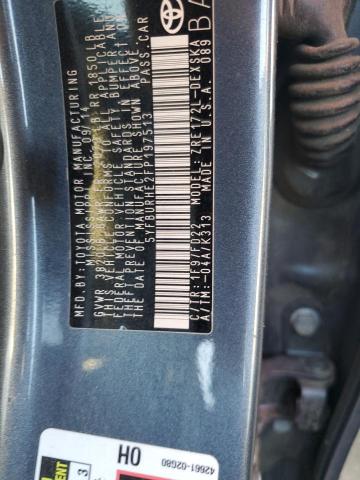 5YFBURHE2FP197513 Toyota COROLLA L
