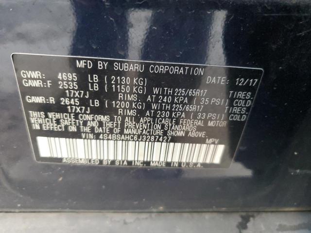 4S4BSAHC6J3287427 Subaru Outback 2.5i Premium