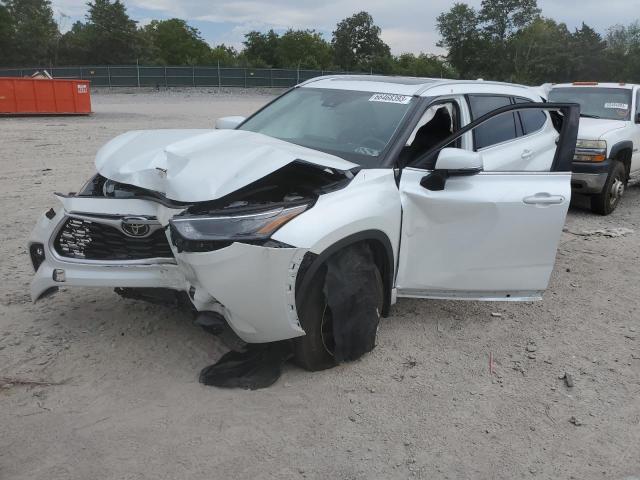 VIN 5TDGZRBH2NS581193 2022 Toyota Highlander, Xle no.1