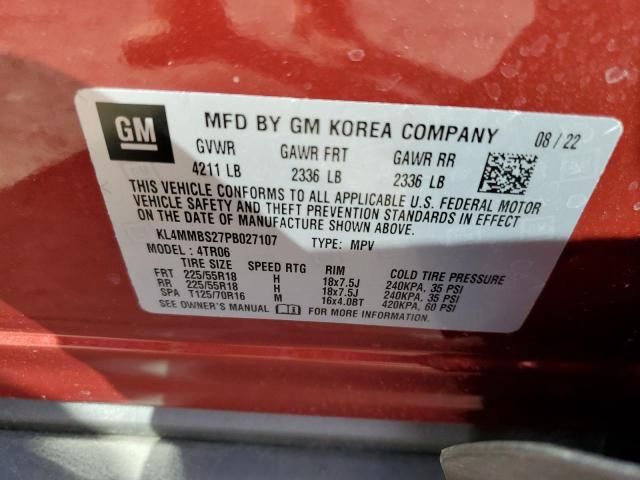 KL4MMBS27PB027107 Buick Encore Gx Preferred