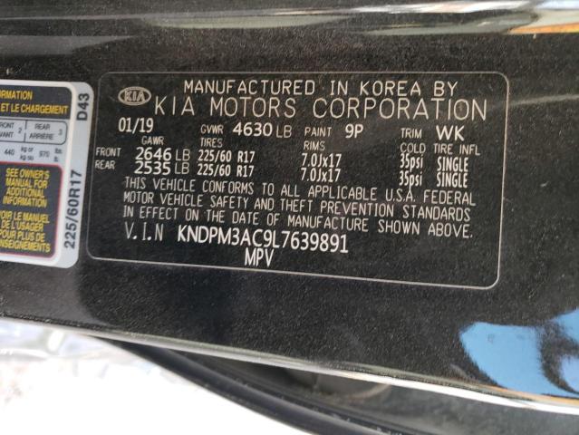 KNDPM3AC9L7639891 KIA Sportage Lx