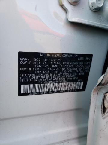 4S4WMALD6M3470844 Subaru Ascent Limited