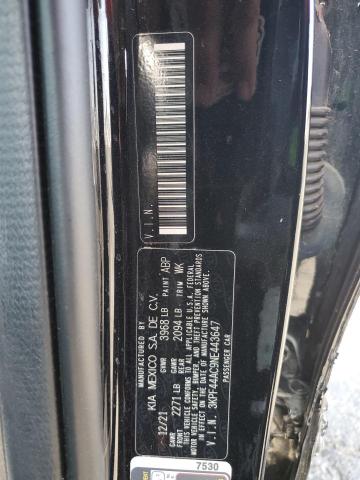 3KPF44AC9NE443647 KIA FORTE GT