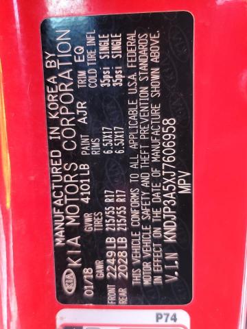 KNDJP3A5XJ7606958 KIA SOUL +