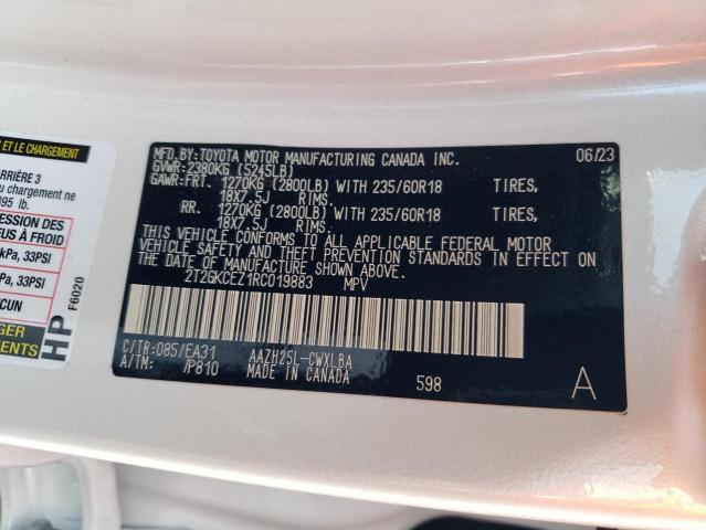 2024 LEXUS NX 350H BA - 2T2GKCEZ1RC019883