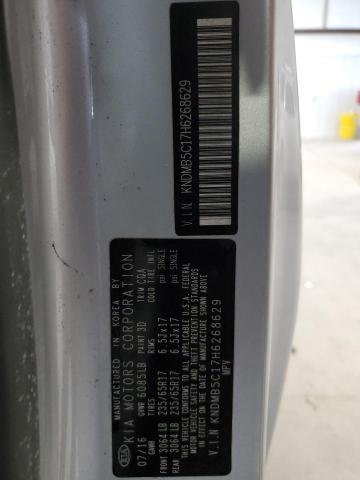 KNDMB5C17H6268629 KIA SEDONA LX