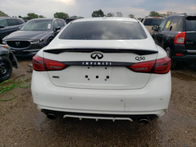 2022 Infiniti Q50 Sensory VIN: JN1EV7CR4NM341687 Lot: 65429803