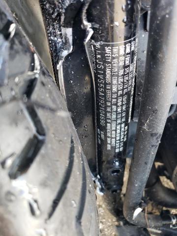 2009 SUZUKI MOTORCYCLE JS1VS55A792104690