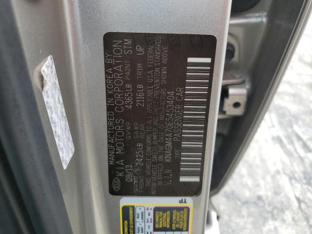 KNAGM4A70E5453404 KIA Optima Lx
