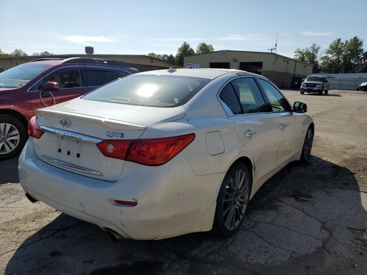 2016 Infiniti Q50 Red Sport 400 vin: JN1FV7AP9GM421091