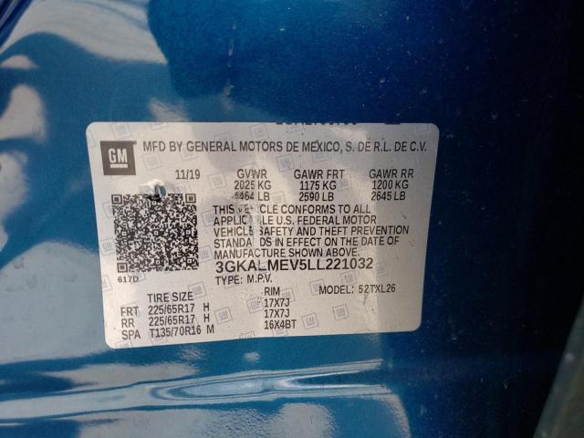 2020 GMC TERRAIN 3GKALMEV5LL221032