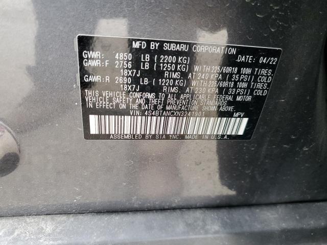 4S4BTANCXN3241901 Subaru Outback Limited