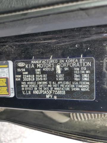 KNDJP3A50F7158818 KIA SOUL +