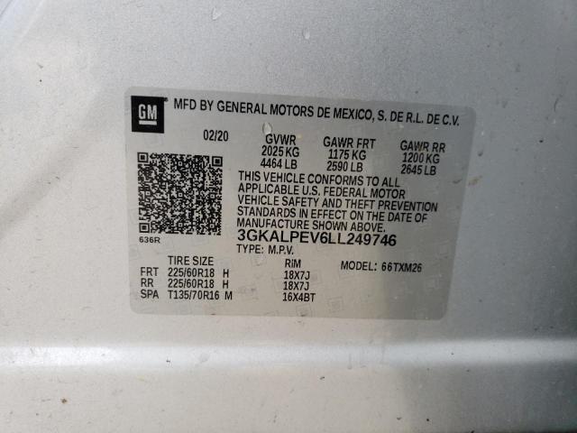 3GKALPEV6LL249746 GMC Terrain SL 10