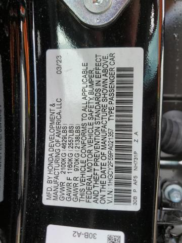 1HGCY2F59PA021357 Honda Accord HYB 10